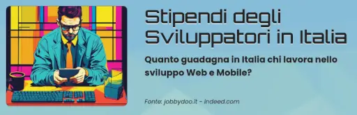 Stipendio medio degli sviluppatori in Italia