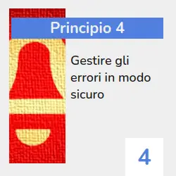 Gestire gli errori in modo sicuro